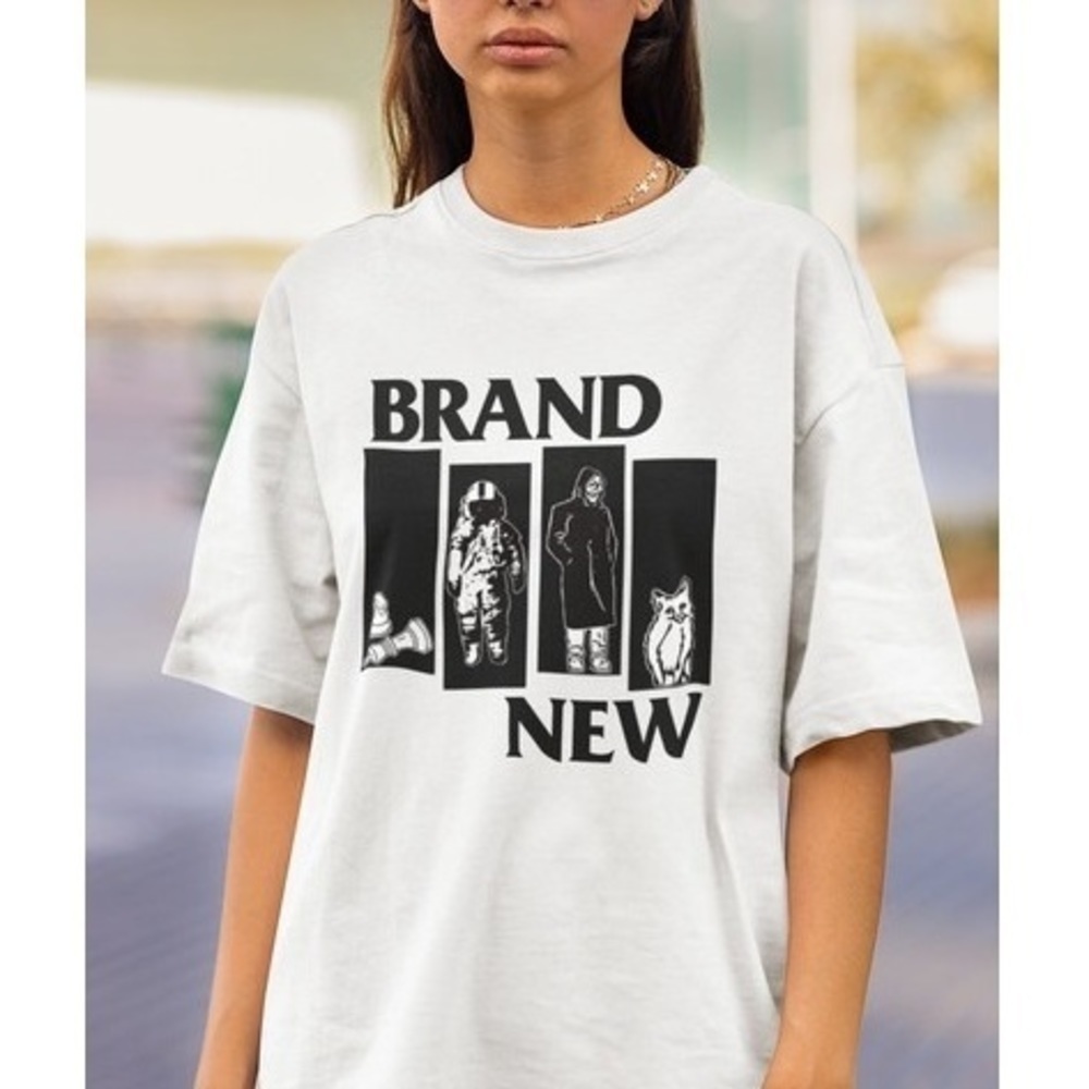 Retro Brand New Band Shirt Brand New Deja Entendu 90S Shirt